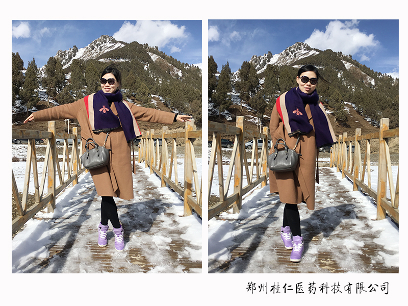 桂仁美女領(lǐng)導甘肅雪上照