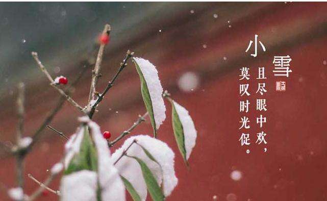 今日小雪 | 節(jié)氣養(yǎng)生注意“外防濕冷、內(nèi)防燥熱”